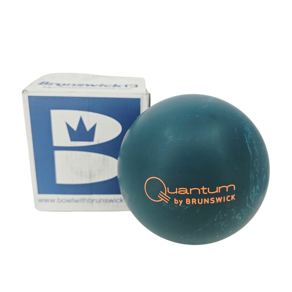 Rare NEW Brunswick Quantum Forest Green Solid 16 lb bowling ball NIB Undrilled